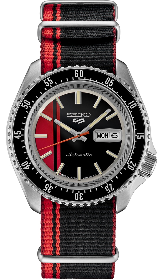 Seiko 5 Sports SRPK71 Special Edition SKX Style Red Black Automatic