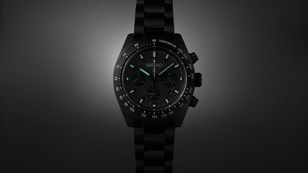 Seiko Prospex SSC917 Night Vision Speed Timer Solar Chronograph