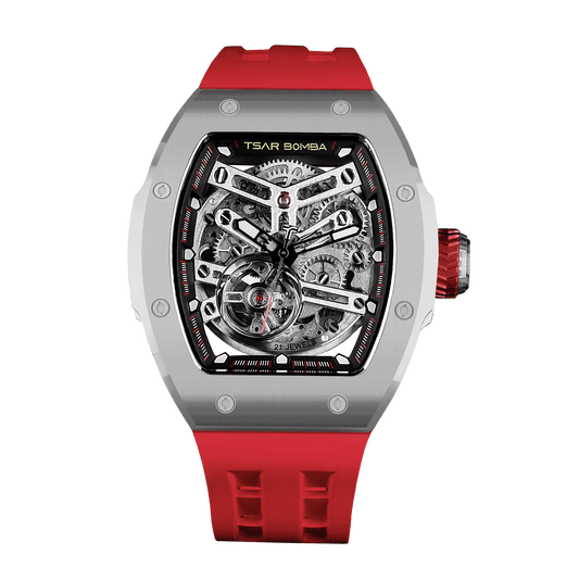TSAR BOMBA Atomic Ceramic Edition Grey Red