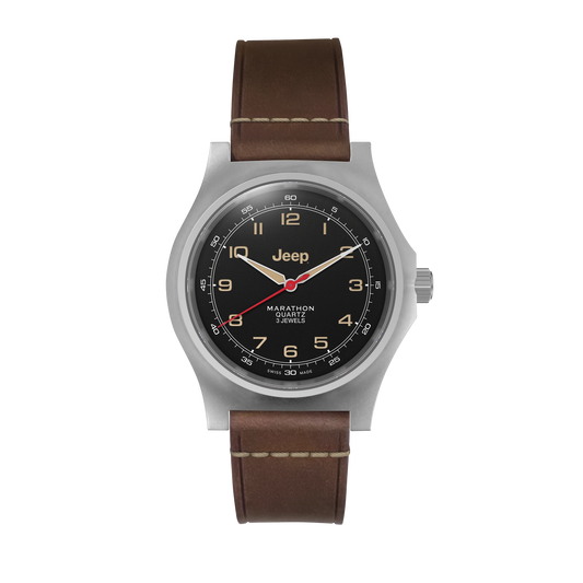 Marathon WW194034SS-4001 Jeep Willys SSGPQ Officer's Quartz 41mm