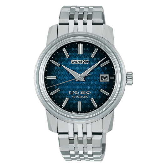 Seiko SJE105 King Seiko KSK Kameido Blue Turtle Shell Automatic 39mm