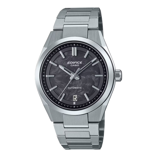 Casio Edifice EFK100CD-1A Forged Carbon Automatic 3 Hand Classic