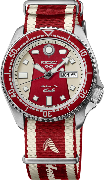 Seiko 5 Sports SRPL23 Honda Cub Limited Edition Red Automatic