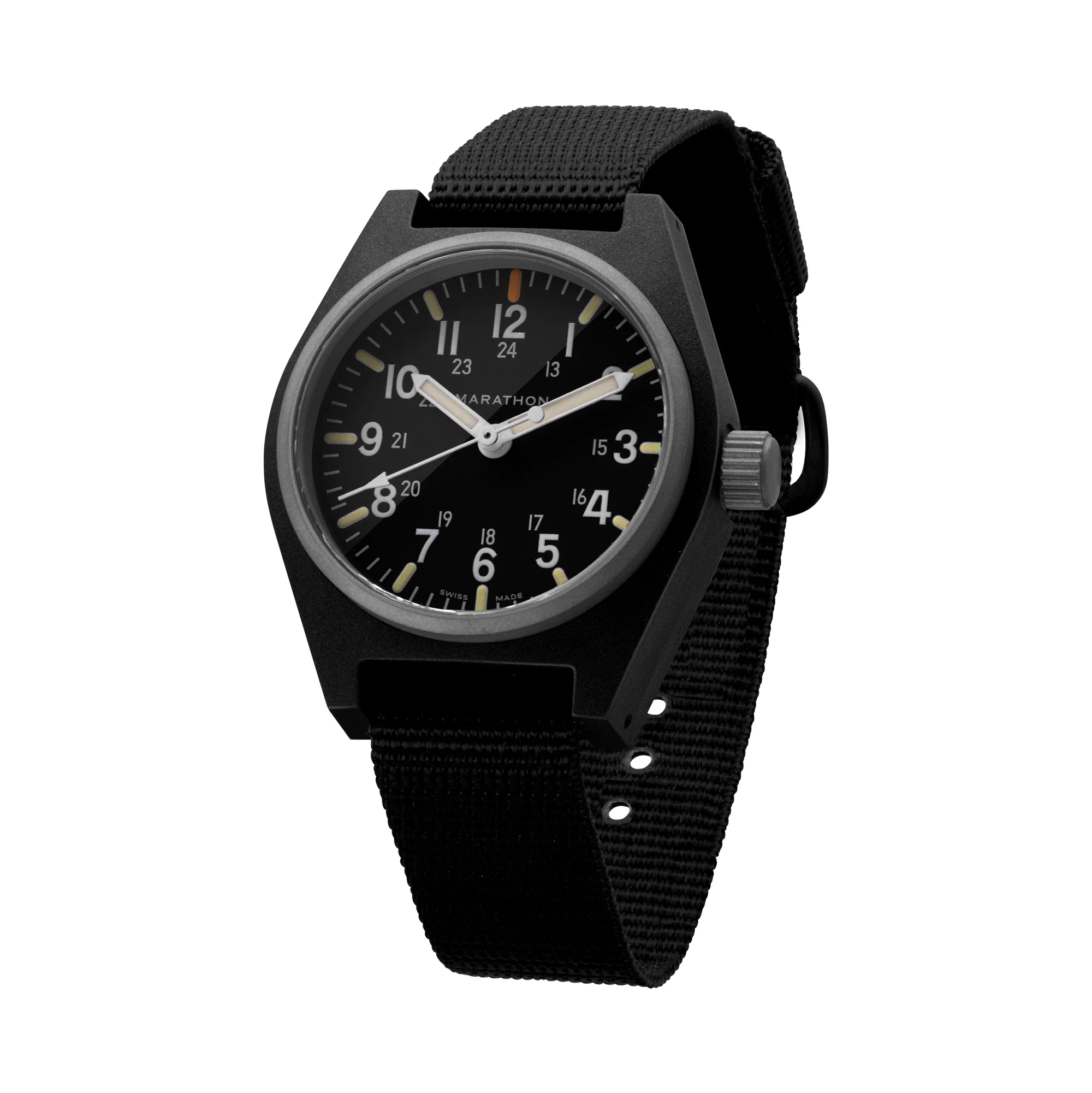Marathon WW194009BK-0101 Type II Field 34mm Black GPQ-M Quartz