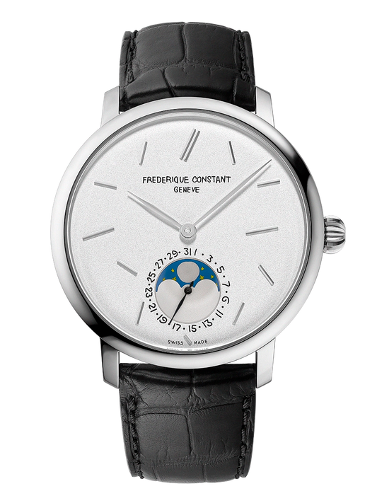Frederique Constant FC-705SOC4S6 SECONDE/SECONDE/ Slimline Moonphase Limited Edition