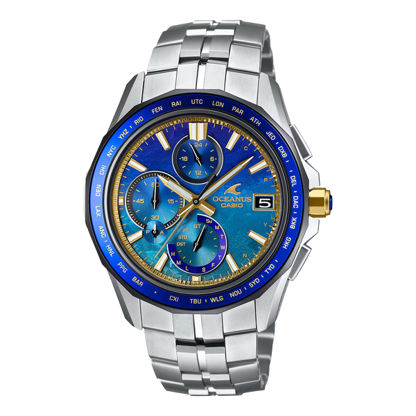 Casio Oceanus OCWS7000SS 2A 50th Anniversary Manta Sky and Sea Limited Arizona Fine Time