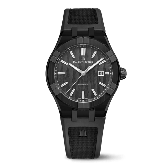 Maurice Lacroix AC6008-TTB00-330-2 Aikonic Titanium Technical Ceramic Black DLC 43mm