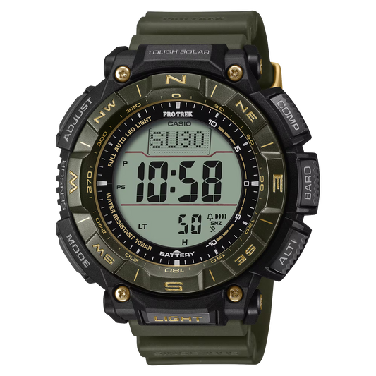 Casio PRO TREK PRG340ANS-3 30th Anniversary Duplex LCD Triple Sensor Tough Solar