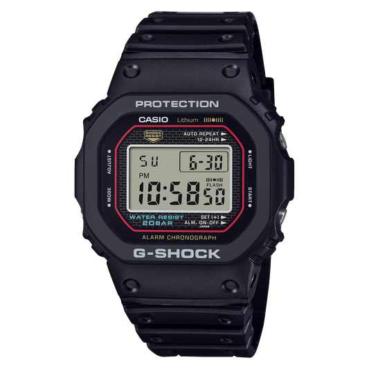 G-Shock DW5000R-1A 40th Anniversary 5000 Series Square Re-Creation