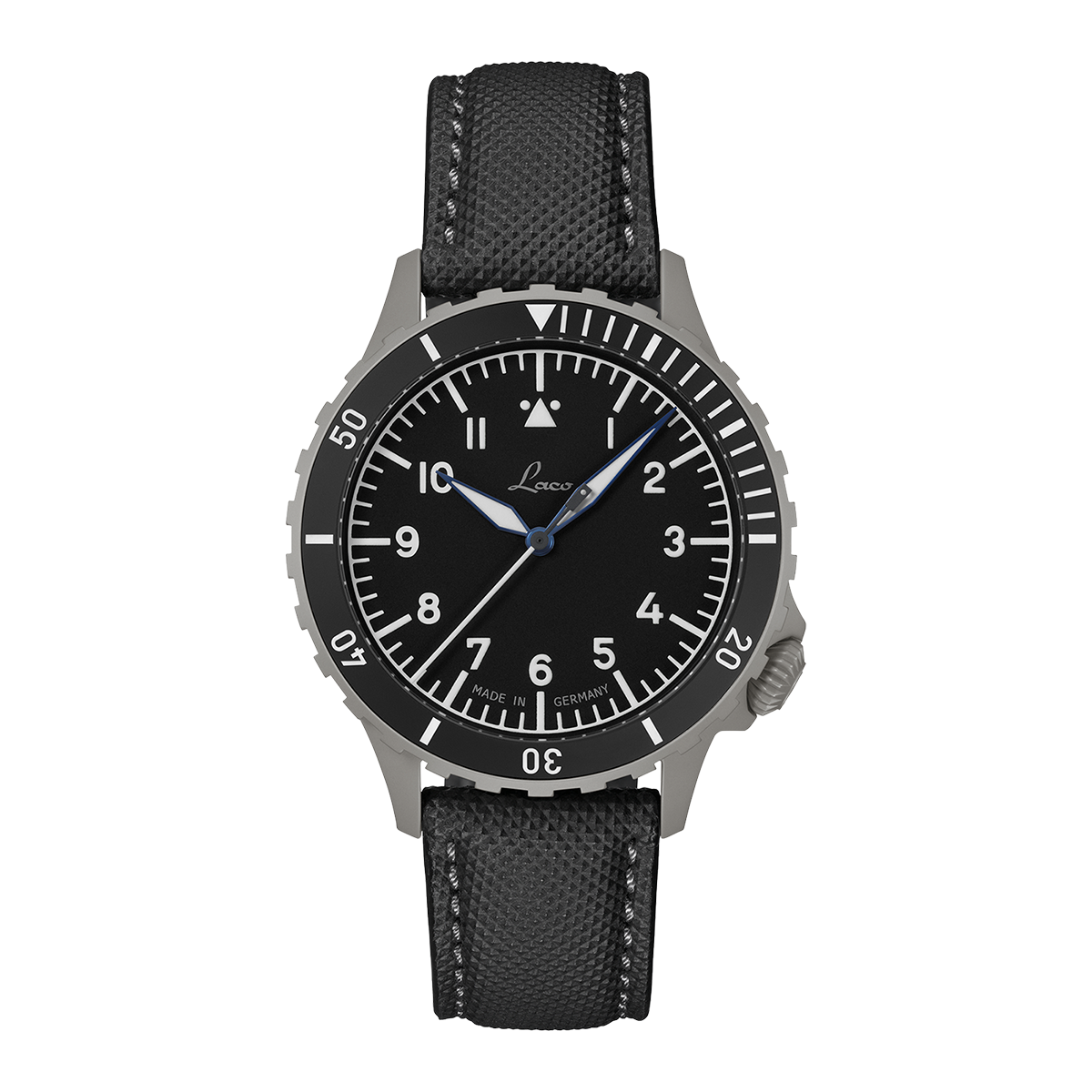 Laco 862192 Koln Grau Pilot Watch Special Models Dark Sandblasted