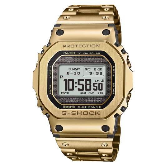 G-Shock GMWBZ5000GD-9 Full Metal Gold MIP Display Digital Yamagata Square