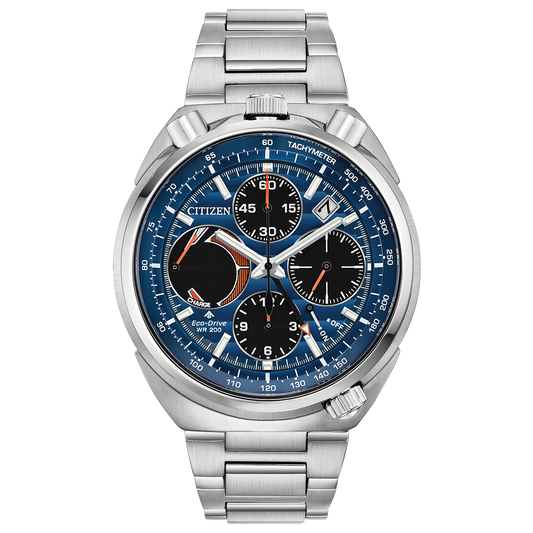 Citizen AV0070-57L Promaster Tsuno Chrono Racer Blue Dial