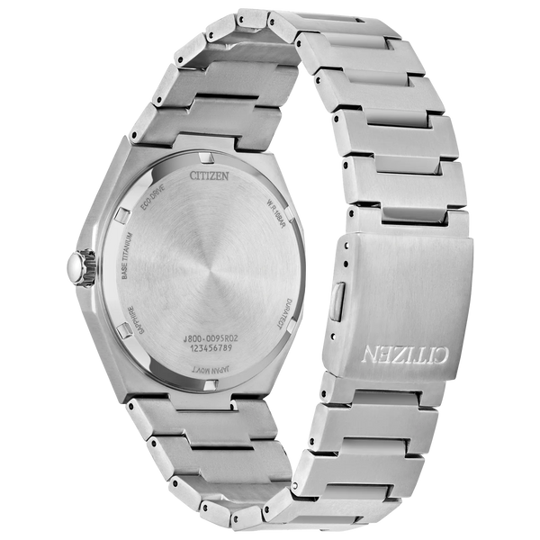 Citizen AW0130-85X Zenshin Three-Hand Super Titanium Green