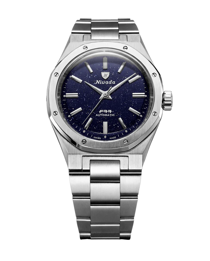 Nivada Grenchen 68047A77 F77 SST Dark Blue Aventurine MK2 38mm