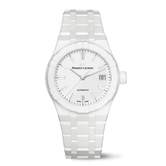 Maurice Lacroix AI6007-CRM72-130-7 Aikon Ceramic White Automatic