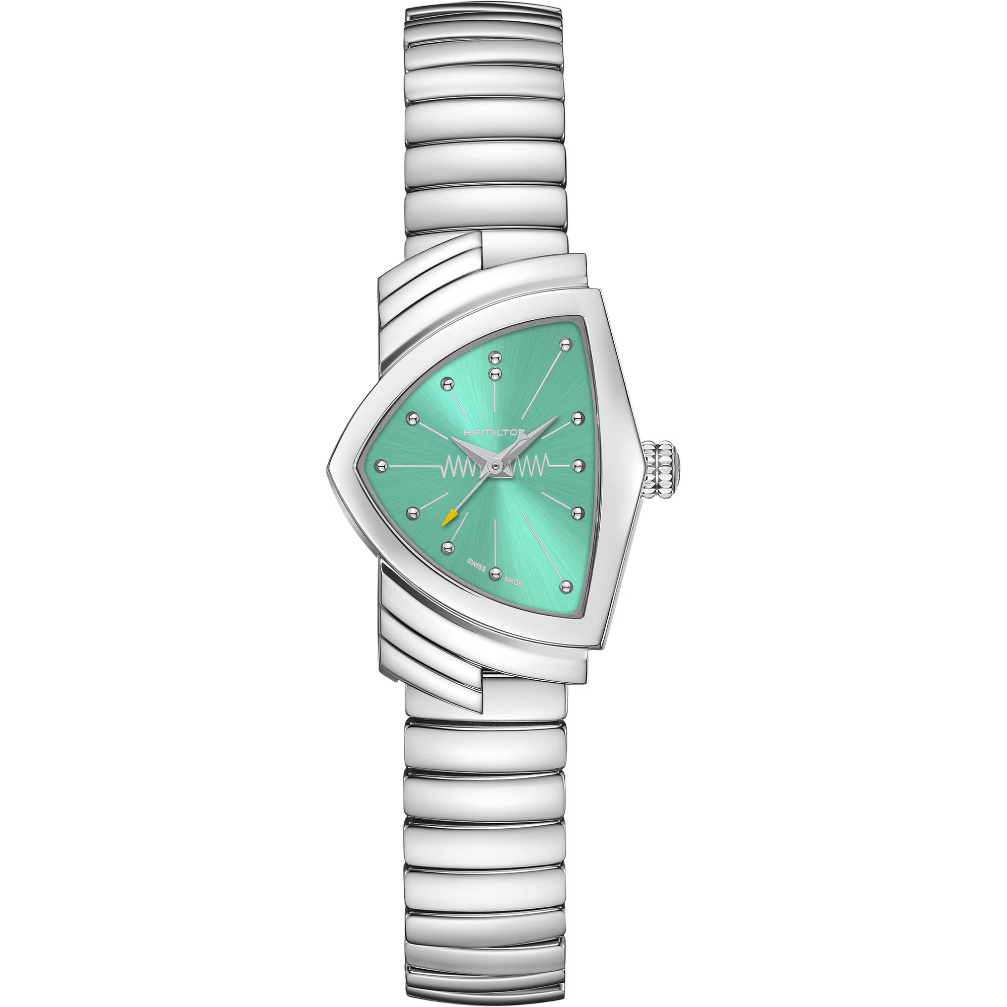 Hamilton H24211142 Ventura S Quartz Ladies Blue Hawaii Turquoise