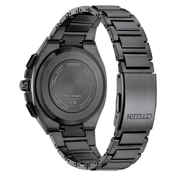 Citizen CC4105-69E Attesa Super Titanium Satellite Wave GPS Black