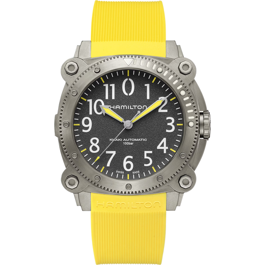 Hamilton H78535380 Khaki Navy BELOWZERO Auto Titanium 46mm