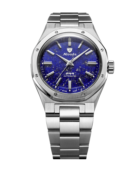 Nivada Grenchen 68048A77 F77 SST Lapis Lazuli MK2 Automatic 38mm