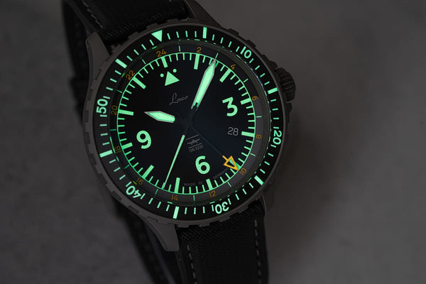Laco 862165 DIN 8330 Hamburg GMT Automatic Pilot Watch – Arizona