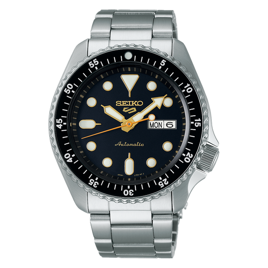 Seiko 5 Sports SRPK05 55th Anniversary Customize Black Dial Limited Edition