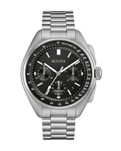Bulova 96B258 Lunar Pilot Stainless Steel Chronograph // Pre-Owned