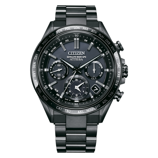 Citizen CC4055-65E Attesa GPS Super Titanium Black DLC