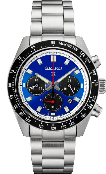 Seiko Prospex SSC931 Speedtimer Solar Chronograph Blue Dial