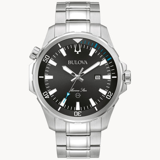 Bulova 96B382 Marine Star High Seas Sunray Stainless Steel