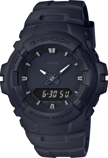 Casio G-Shock G100BB-1A Black Out One Tone – Arizona Fine Time