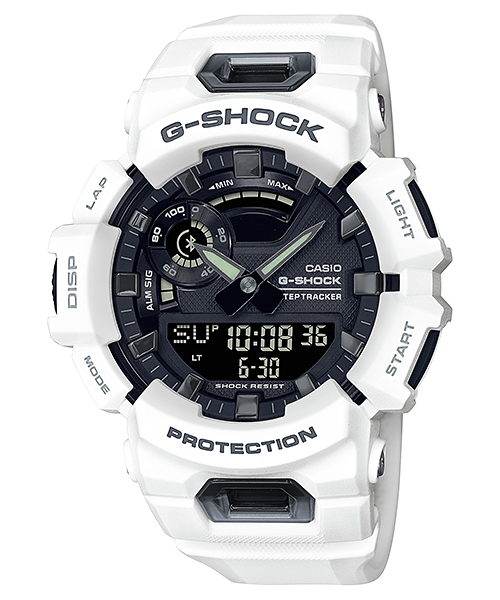 G-Shock GBA900-7A G-SQUAD Steptracker Accelleration Sensor White
