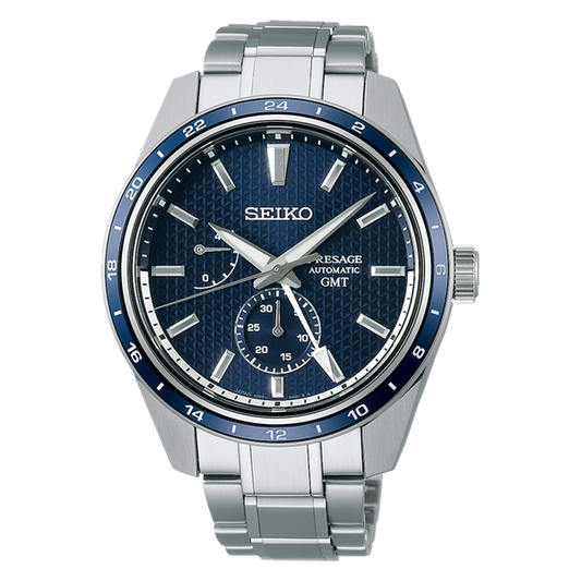 Seiko Presage SPB303 Sharp Edge GMT Limited Edition Blue