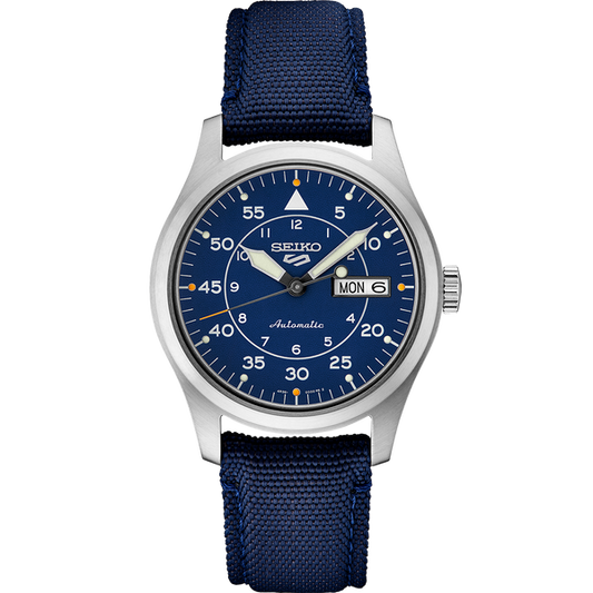 Seiko 5 Sports SRPH31 Automatic Blue Dial Pilots Watch