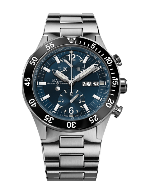 Ball clearance doctor's chronograph