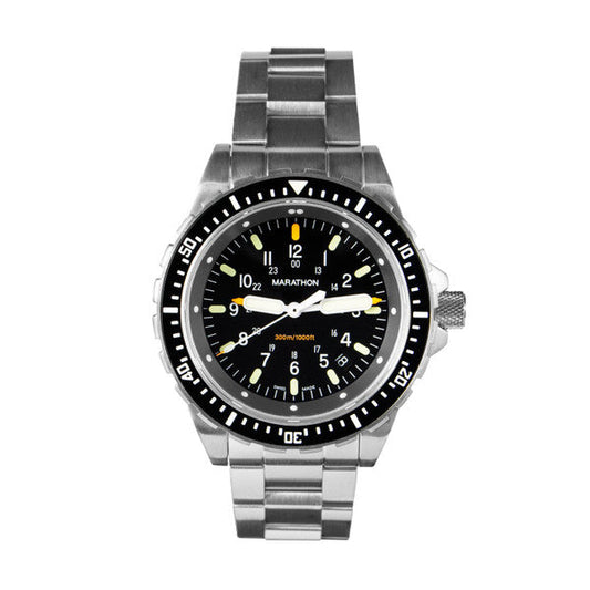 Marathon WW194018BRACE Jumbo Diver's Quartz JSAR No Government Markings 46mm