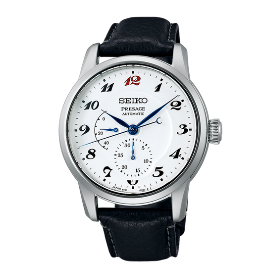 Seiko Presage SPB401 Craftsmanship Series 110th Anniversary Limited Edition Enamel Dial