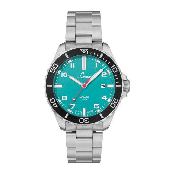 Laco 862146 Curacao Limited Edition Turquoise Dial Stainless