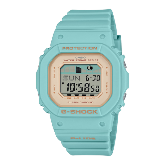 G-Shock GLXS5600-3 G-LIDE Tide Graph Pastel Blue