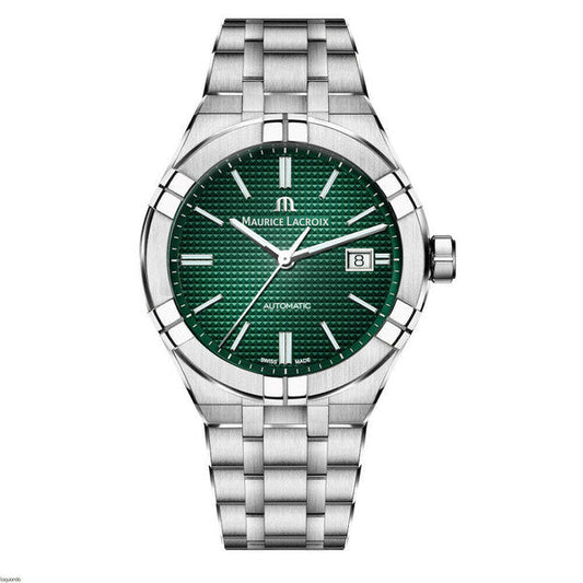 Maurice Lacroix AI6008-SS002-630-1 Aikon Green Dial Automatic