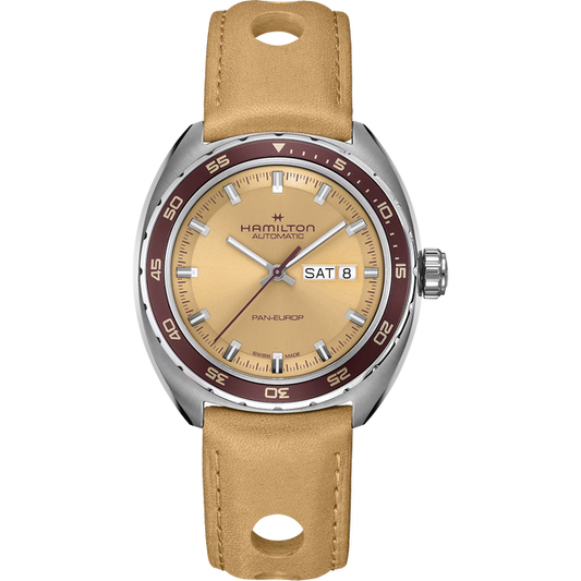 Hamilton H35435820 American Classic Pan Europ Day Date Automatic