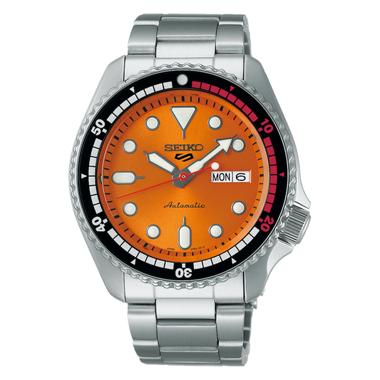 Seiko 5 Sports SRPK07 55th Anniversary Customize Limited Edition Orange