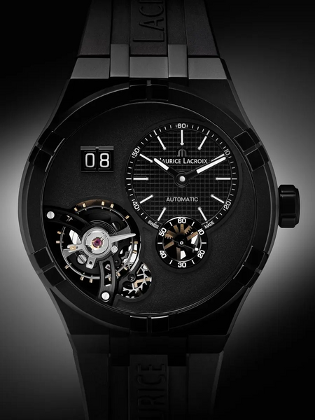 Maurice Lacroix AI6118-DLB0B-330-2 Aikon Master Grand Date Black