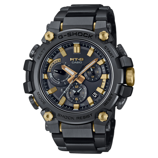 G-Shock MTGB3000BDE1 Two-Tone Gold Hues Replaceable Band