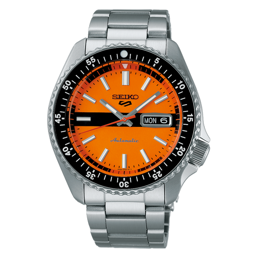 Seiko 5 Sports SRPK11 55th Anniversary SKX Style Orange Automatic