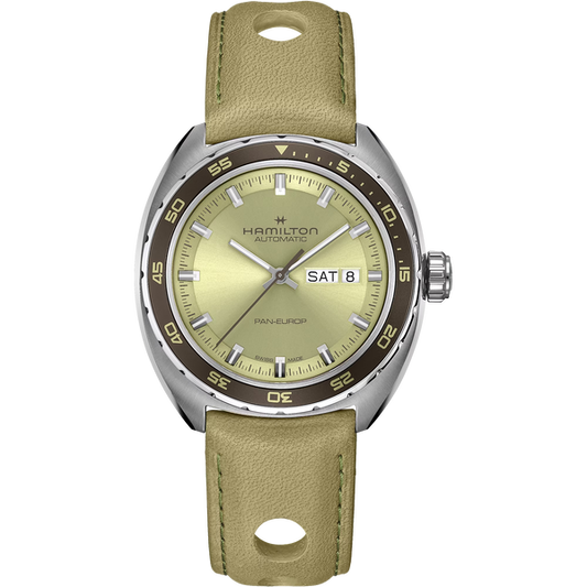 Hamilton H35445860 American Classic Pan Europ Day Date Auto