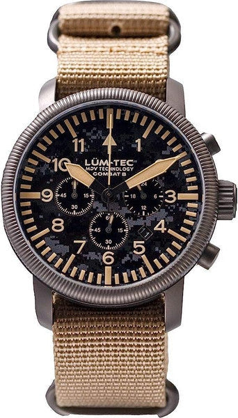 Lum-Tec Combat B44 Camo Chronograph Limited Edition // Pre-Owned