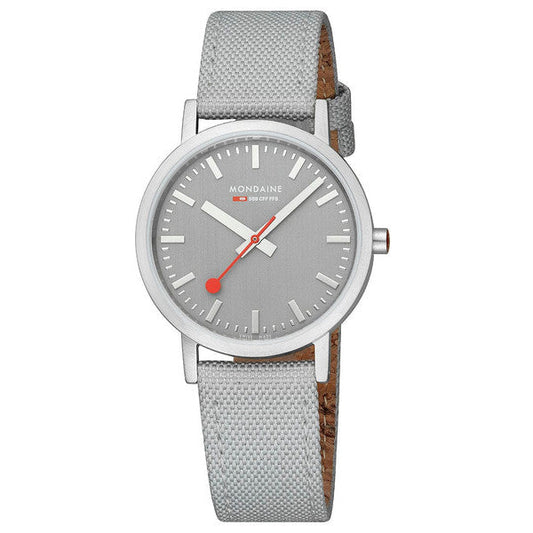Mondaine A660.30314.80SBH Classic 36mm Good Gray Quartz