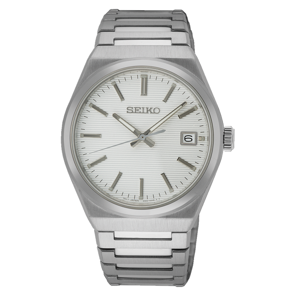 Seiko Essentials White On White Seiko Essentials 29mm Women's
