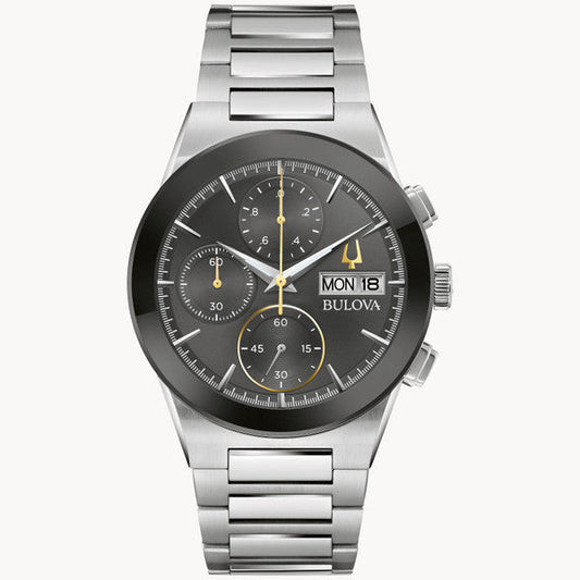 Bulova 96C149 Millennia Modern 6 Hand Stainless