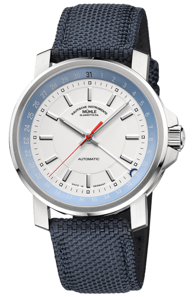 Muhle GLashutte M1-25-32-CB 29ER Pointer Date Textile Strap